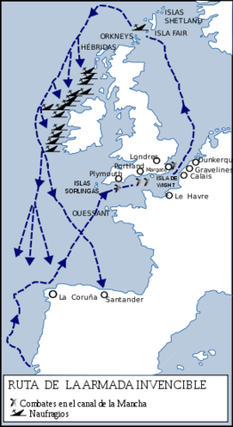 La armada invencible [1588]