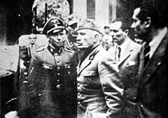 La mort de Benito Mussolini