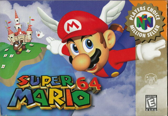 Se lanza el Super Mario 64, el primer plataformas en 3d