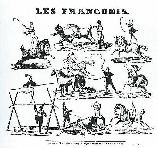 Popularidad del circo Franconi