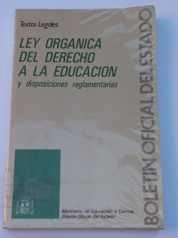 Promulgación de la Ley Orgánica del Derecho a la Educación