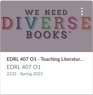 EDRL 407~Teaching Literature