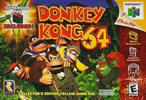 Sale Donkey kong 64 de Rare