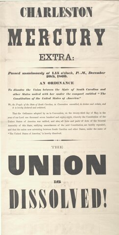 South secedes from Union