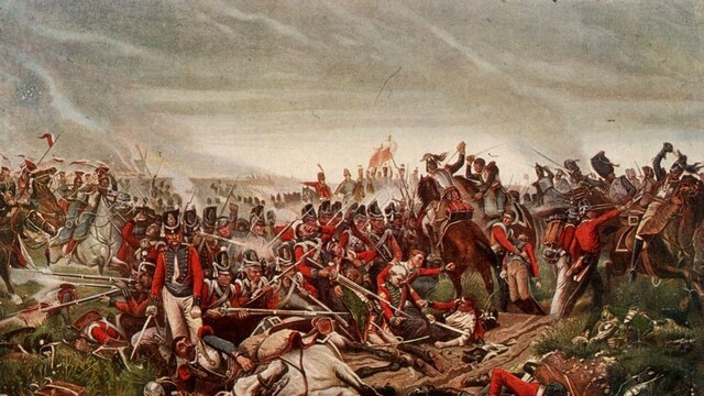 Gobierno de los Cien Días, Batalla de Waterloo