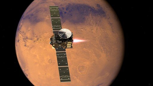 ExoMars Orbiter/Schiaparelli EDL Demo Lander
