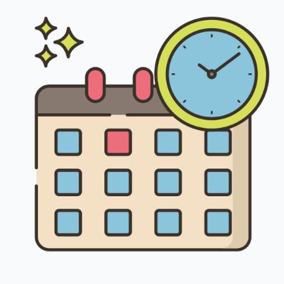 Timeline: meses del año