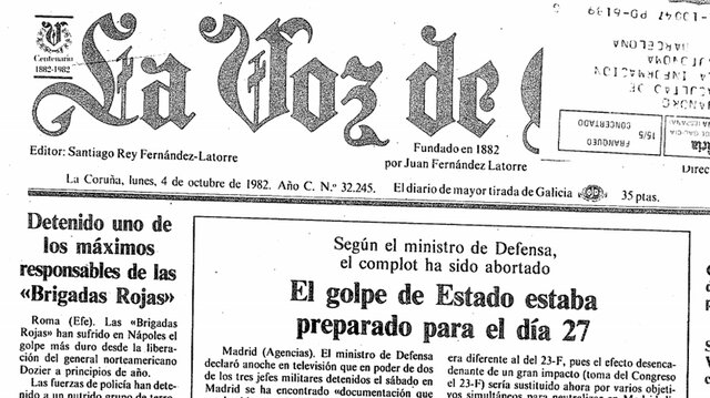 Desarticulada una nueva conspiración militar.