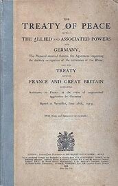 Treaty of Versailles