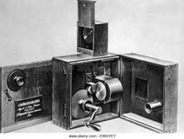1895. Invención del cinematografo