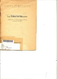 NUEVA LEY FEDERAL DE EDUCACIÓN 1973