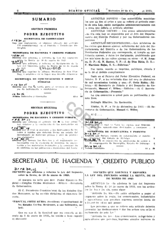 Ley del Impuesto Sobre la Renta de 18 de marzo de 1925