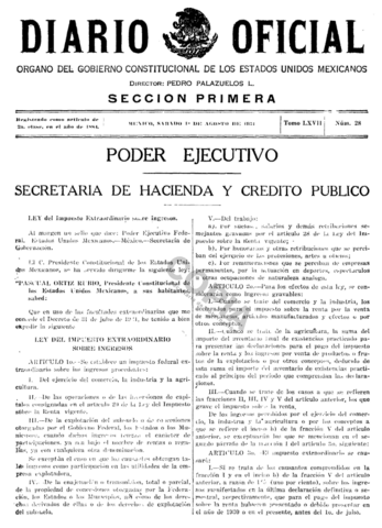 Ley de Impuesto Extraordinario sobre Ingresos