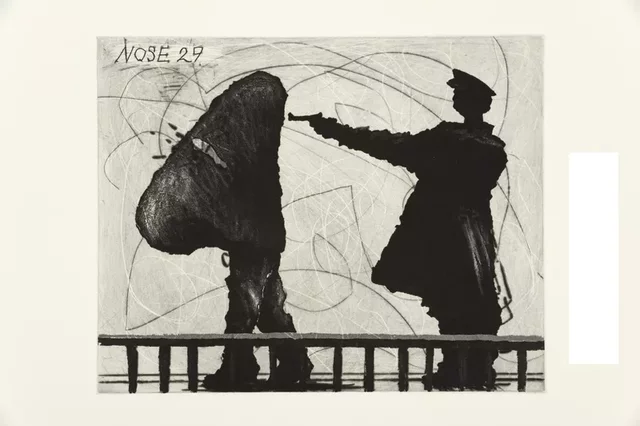 "The nose" - William Kentridge