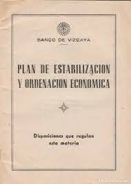 Pla d'estabilització econòmica espanyola