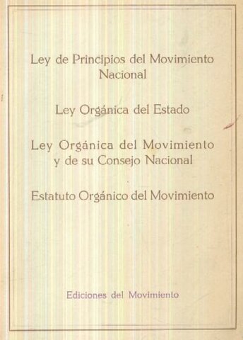 Ley de Principios Fundamentales del Movimiento.