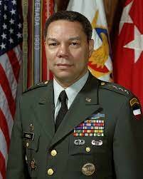 Colin Powell is appointed as the first African-American Secretary of State.