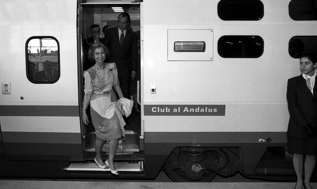 Inauguración de la Línea de AVE entre Madrid y Sevilla