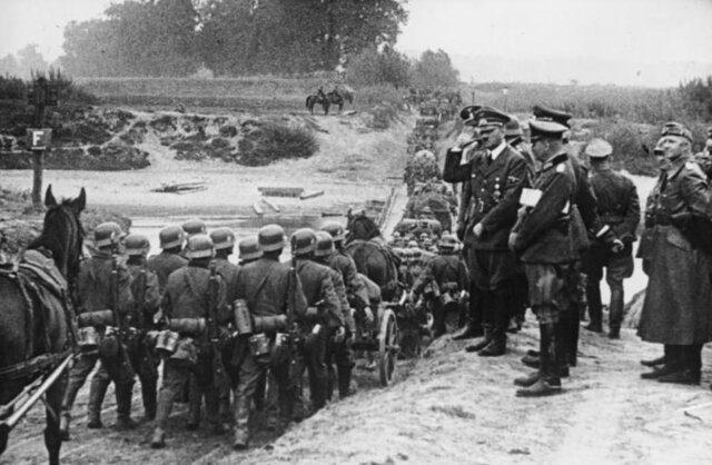 Έναρξη Β΄ Παγκοσμίου Πολέμου, επίθεση Γερμανίας στην Πολωνία