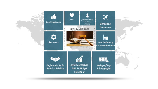 LEY 1145 Equiparación de oportunidades .