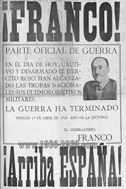 FRANCO ANUNCIA EL FINAL DE LA GUERRA CIVIL ESPANYOLA