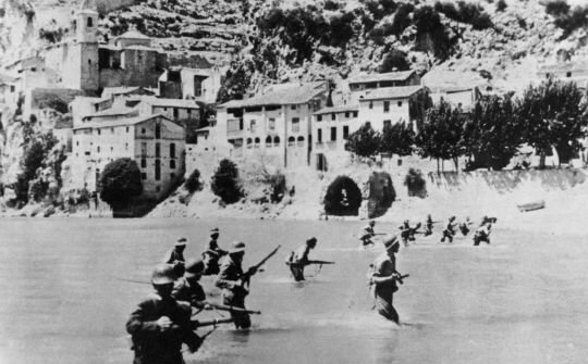 INICI DE LA BATALLA DE L'EBRE