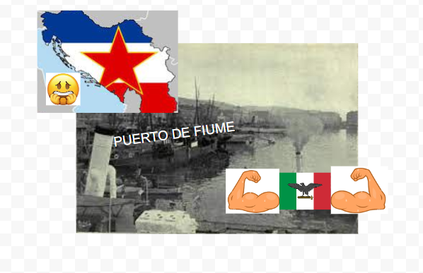 Incorporación a Italia: el puerto de Fiume