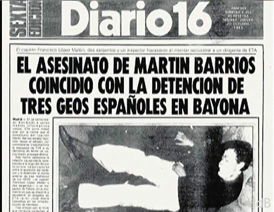 Secuestro por ETA a Alberto Martín Barrios