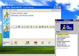 Servicio de chat en línea AOL Instant Messenger (AIM).