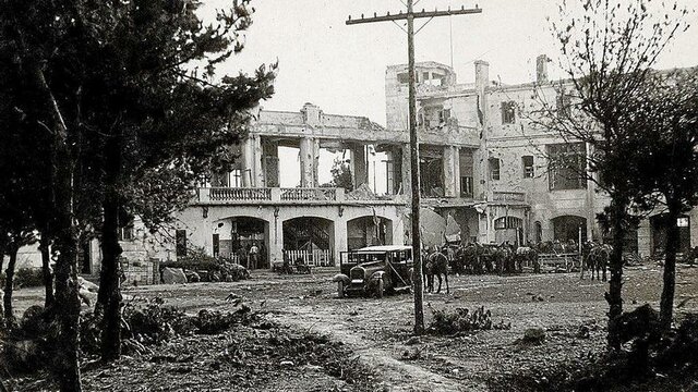 Cae Bilbao en la batalla de Artxanda