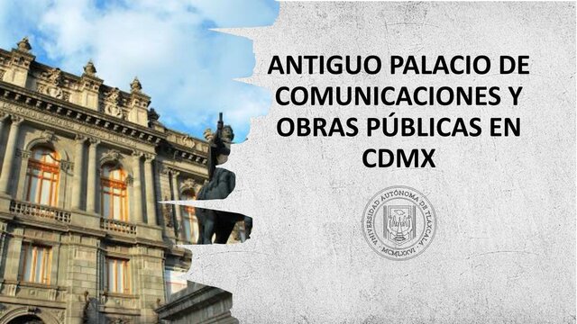 Nace la Secretaría de Comunicaciones y Obras Públicas.