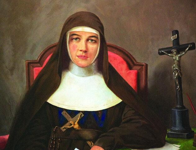 Mary makes official vows