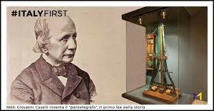 1855 - Invención del Pantelégrafo.