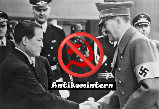 Japón y Alemania firman el Tratado Antikomintern