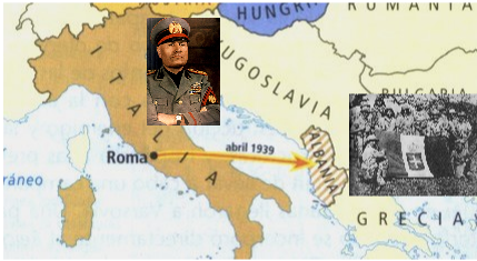 Italia invade Albania