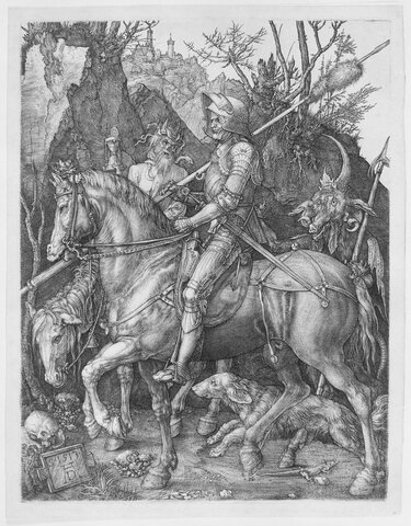 Il Cavaliere, la Morte e il Diavolo (Durer)