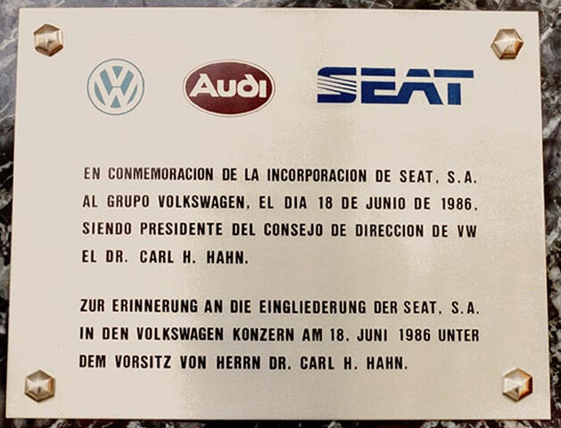 Venta de SEAT a Volkswagen
