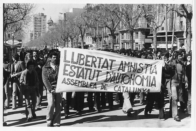 Creació de l'assamblea de Catalunya, Plataforma antifranquista