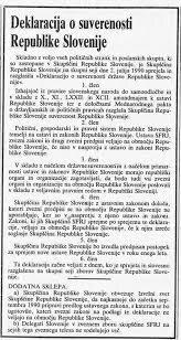DEKLARACIJA O SUVERENOSTI
