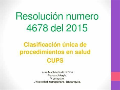 Resolución 4678 de 2015