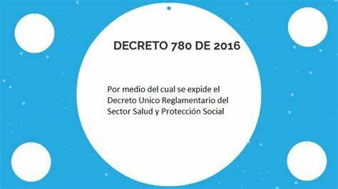 Decreto 780 de 2016