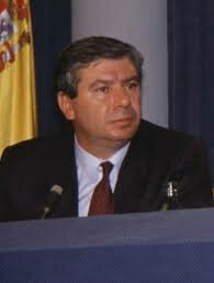 José Luis Corcuera en el Ministerio del Interior