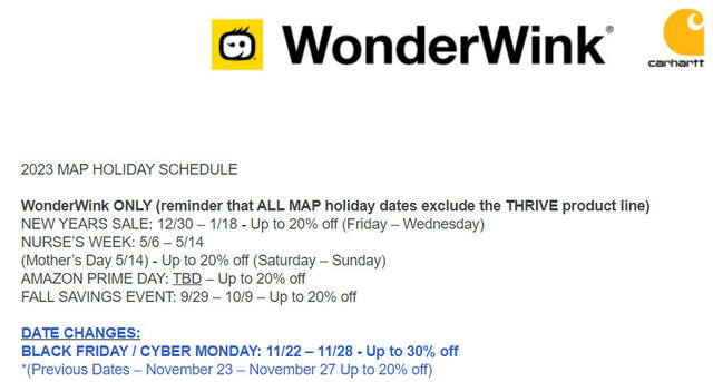 CID updates it's 2023 Map Sales to follow Careismatic