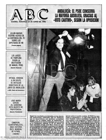 Elecciones autonómicas en Andalucía.