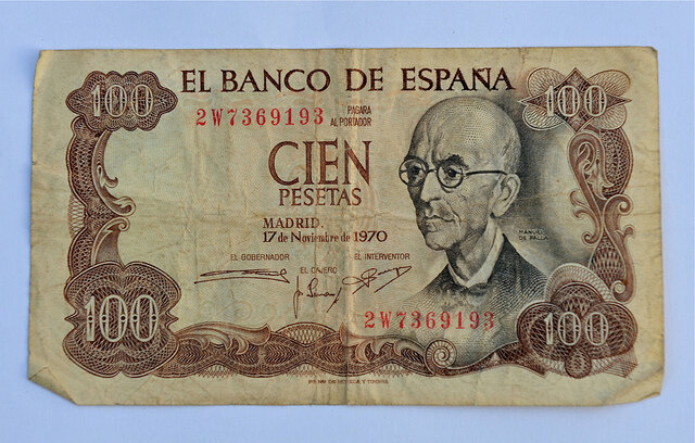 La peseta reduce su valor