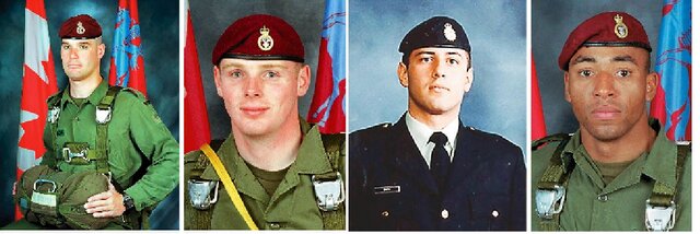 Canadian Soldier's killed in combat