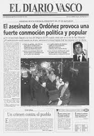 ETA asesina a Gregorio Ordoñez