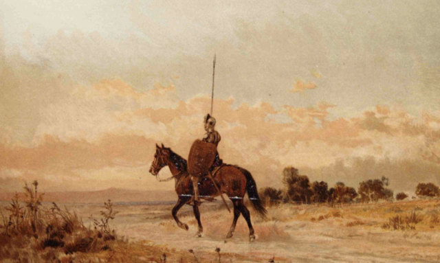 Don Quijote (Primera Parte, capítulos 1-5, 8, y 9; Segunda parte, capítulo 74)