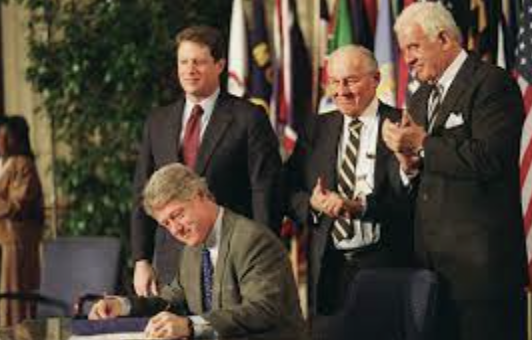 NAFTA - North American Free Trade Agreement is created