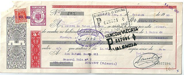 Letras de Cambio y Pagares